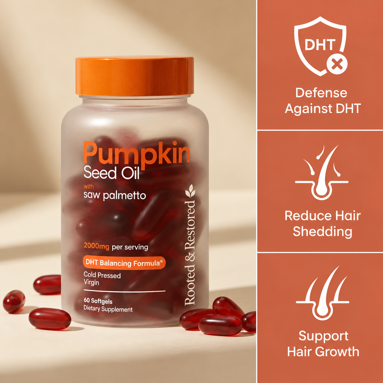 Pumpkin Seed Oil Softgels
