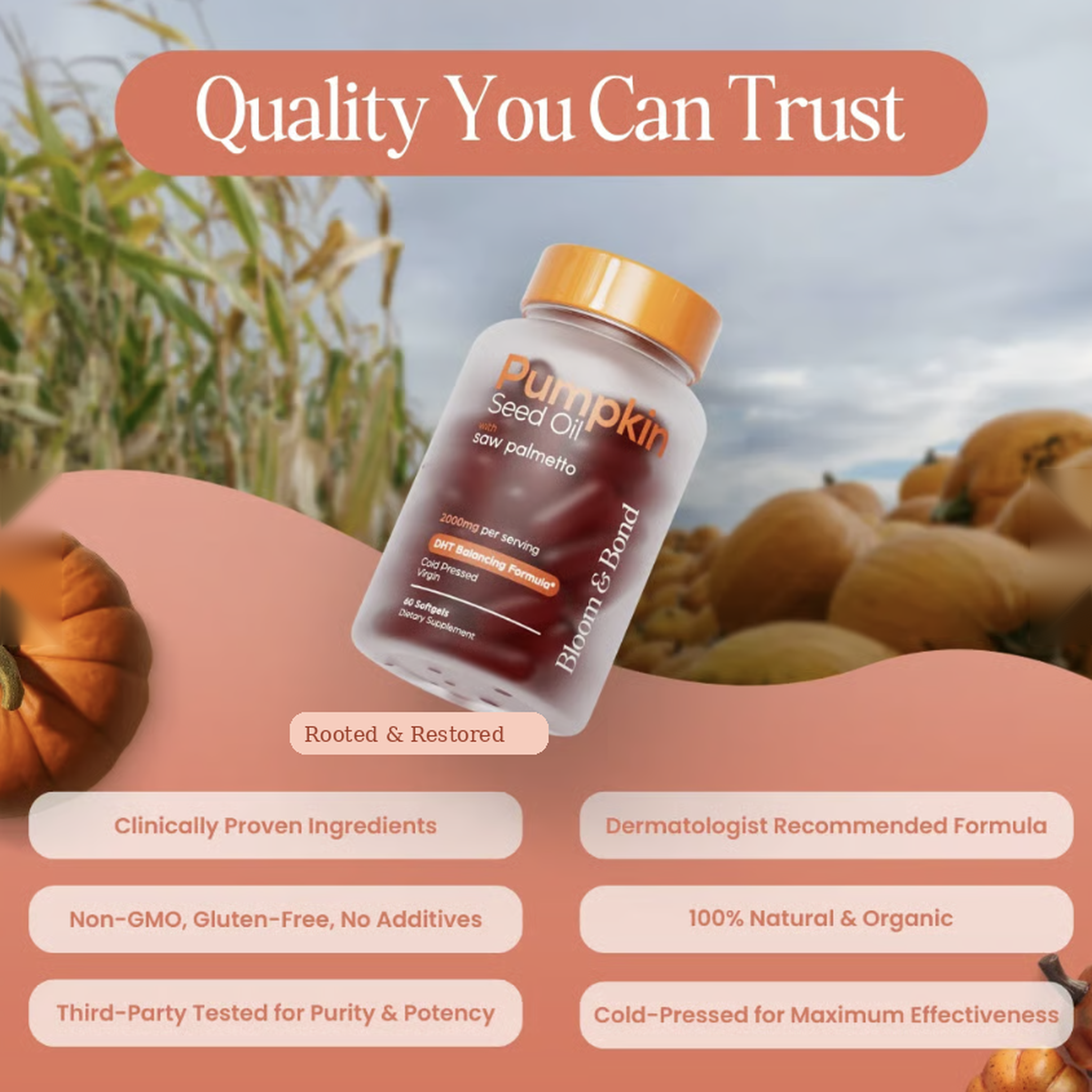 Pumpkin Seed Oil Softgels
